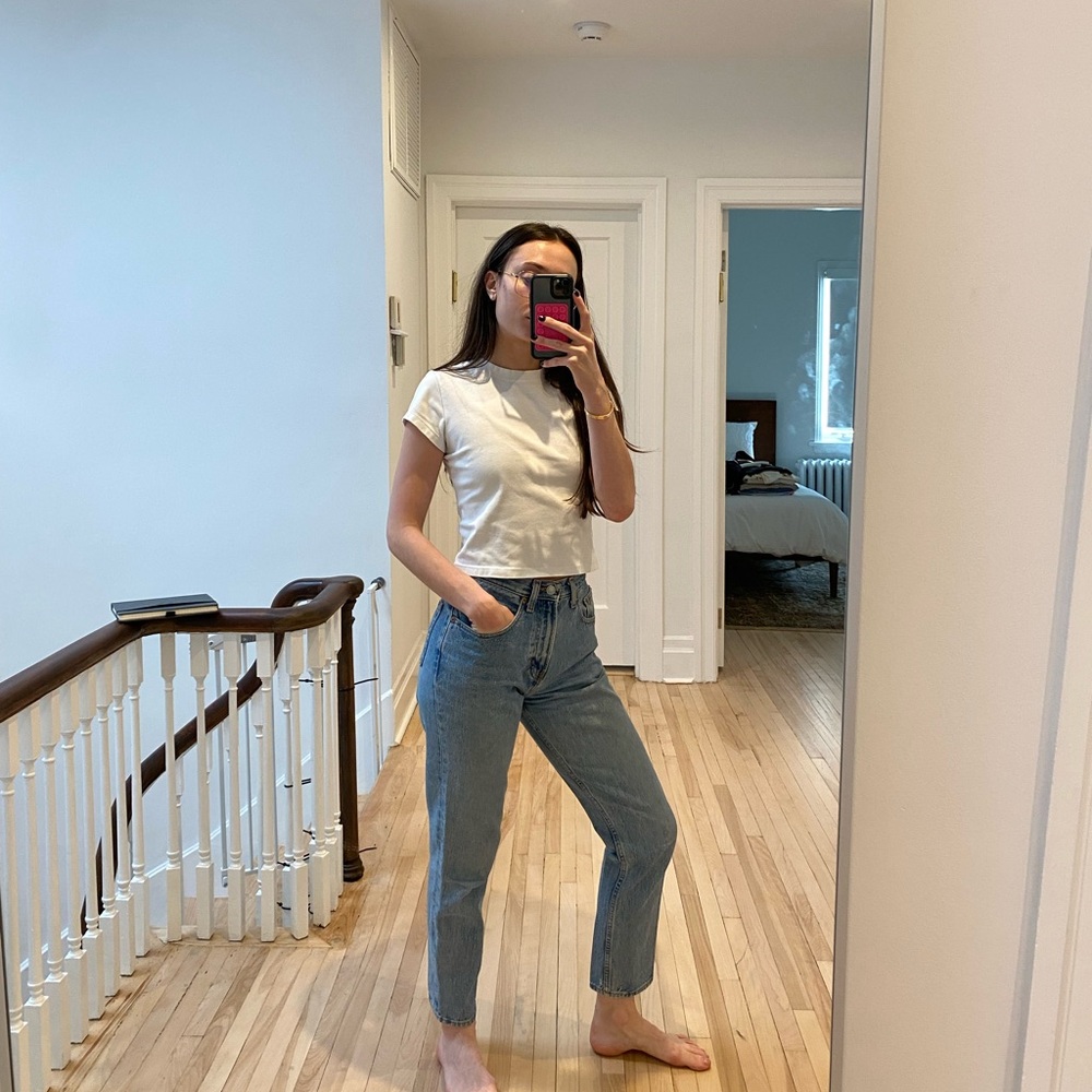 GAP Light Blue Straight Leg Jeans